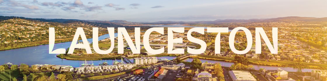Launceston wordmark banner